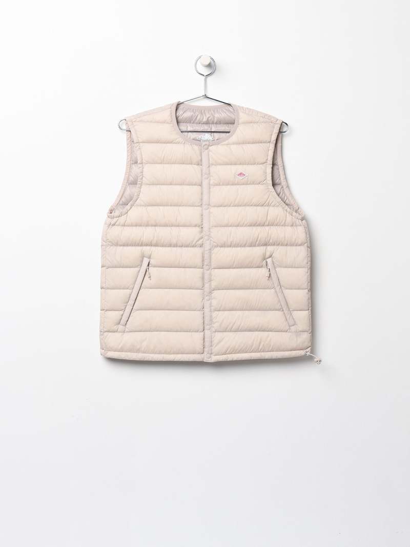 DANTON / CREWNECK INNER DOWN VEST（M） DANTON [ダントン] W INNER DOWN CREWNECK VEST [DT-A0002NNF-T