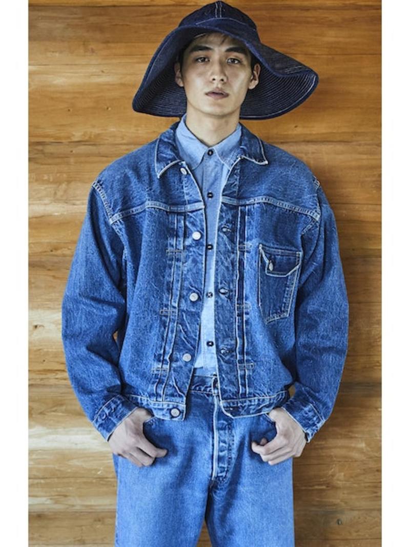 orslow 1st サイズL PLEATED FRONT BLOUSE Orslow Type1 Pleated Front Blouse - Vintage Wash | Garmentory