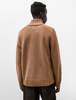 Norse Projects Bruno Alpaca Half Zip Duffle - Brown - Thumbnail 2