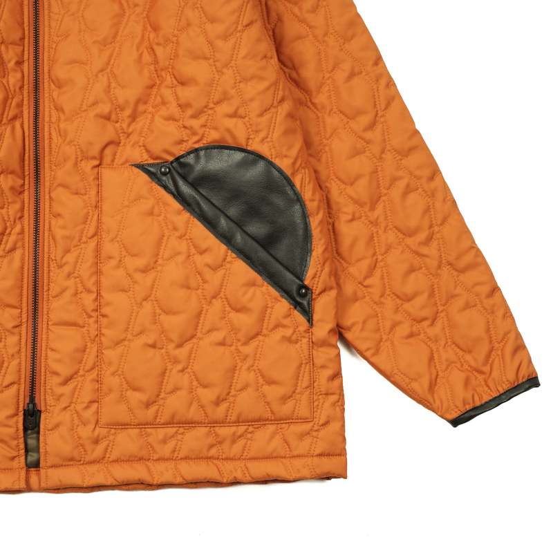 South2 West8 QUILTED JACKET - ORANGE | Garmentory