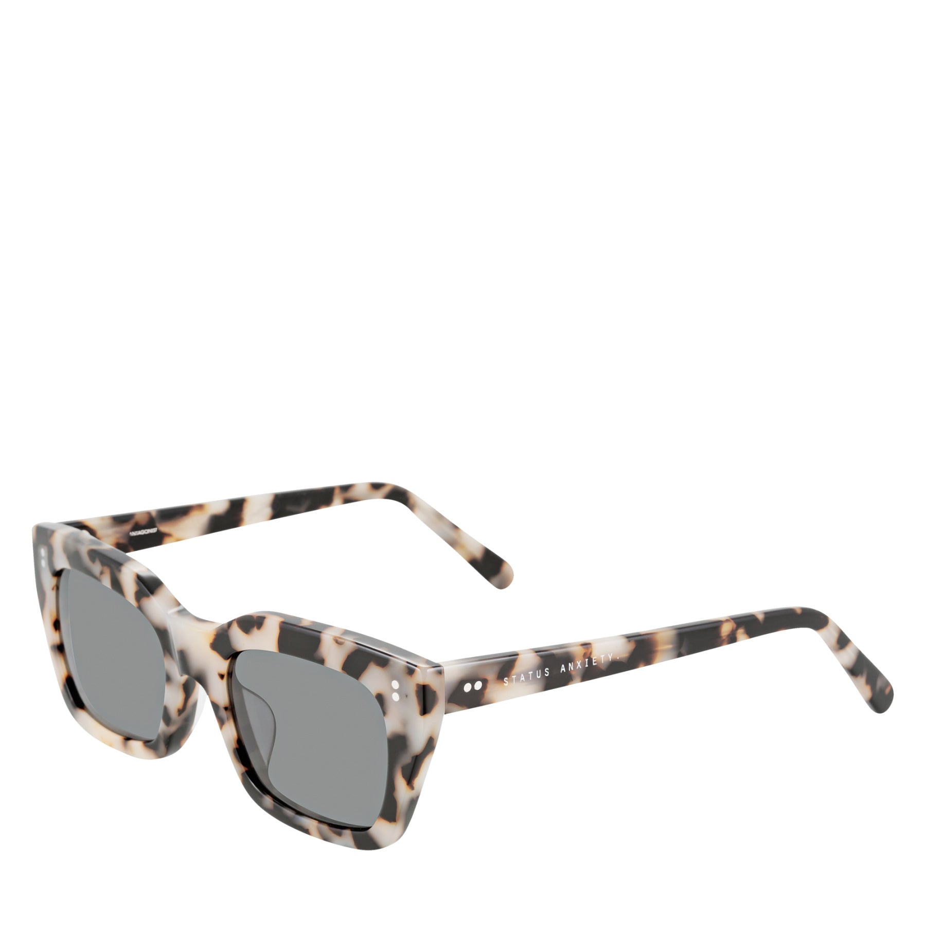Status Anxiety Antagonist Black and White Tortoiseshell Polarized Sunglasses Best Selling Polarised Sunglasses | Status Anxiety® main image 3