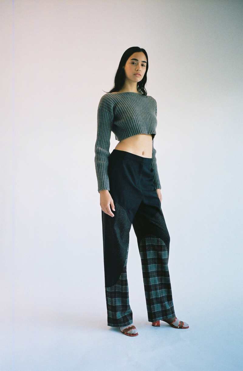 Baserange Macau Sweater - Brown Melange | Garmentory