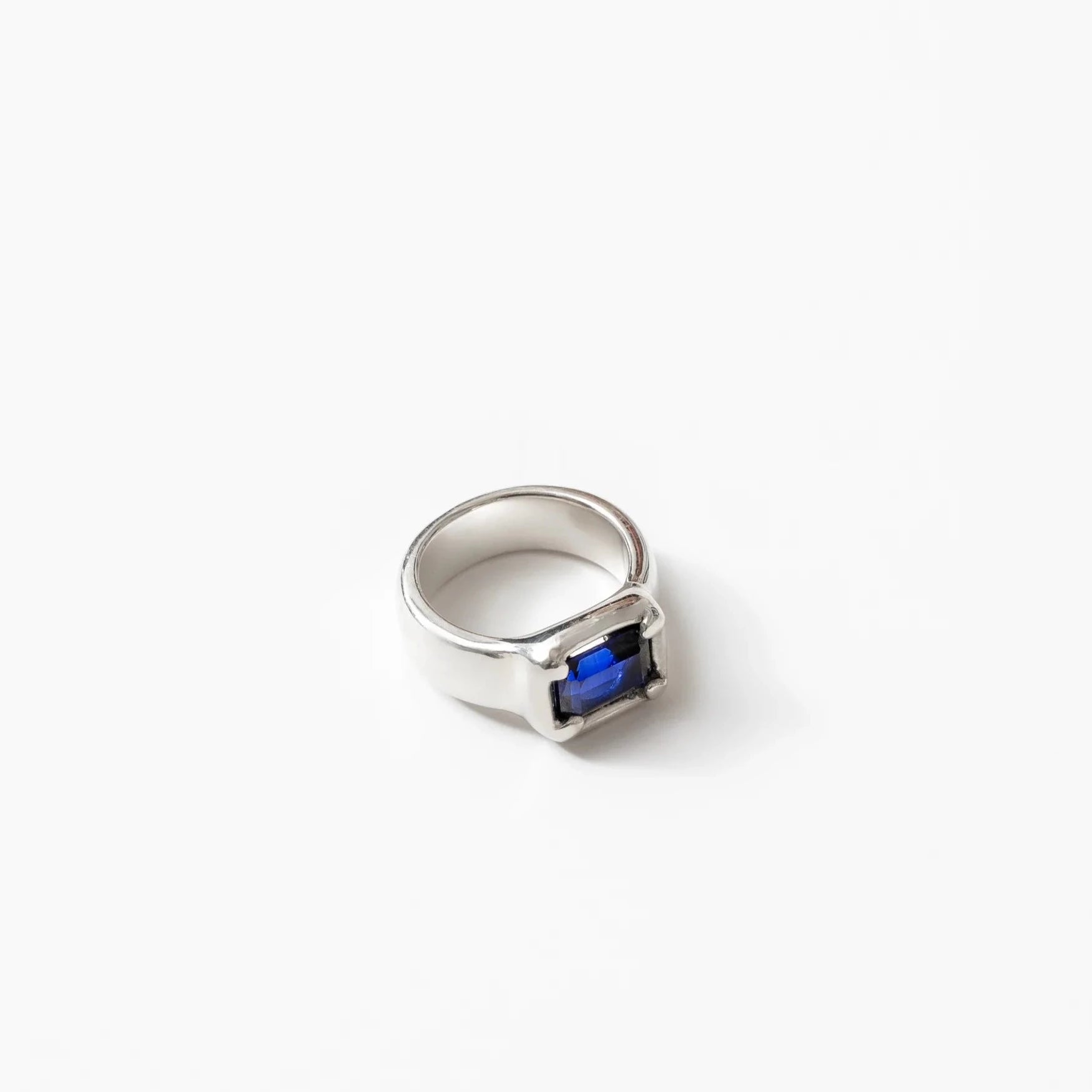 Wolf Circus Textured Band Ring Sterling Silver | Recycled