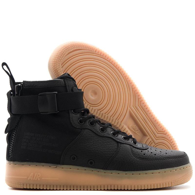 nike sf air force 1 mid brown