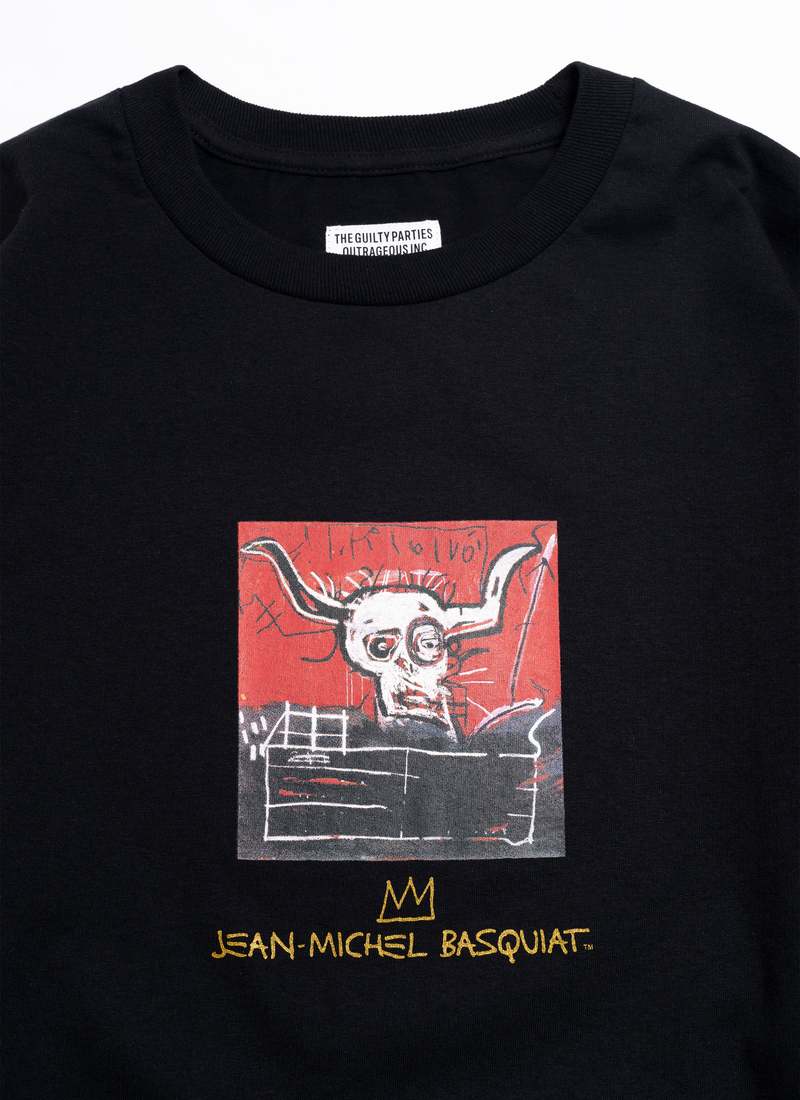 Wacko Maria GUILTY PARTIES JEAN MICHEL BASQUIAT L S T SHIRT