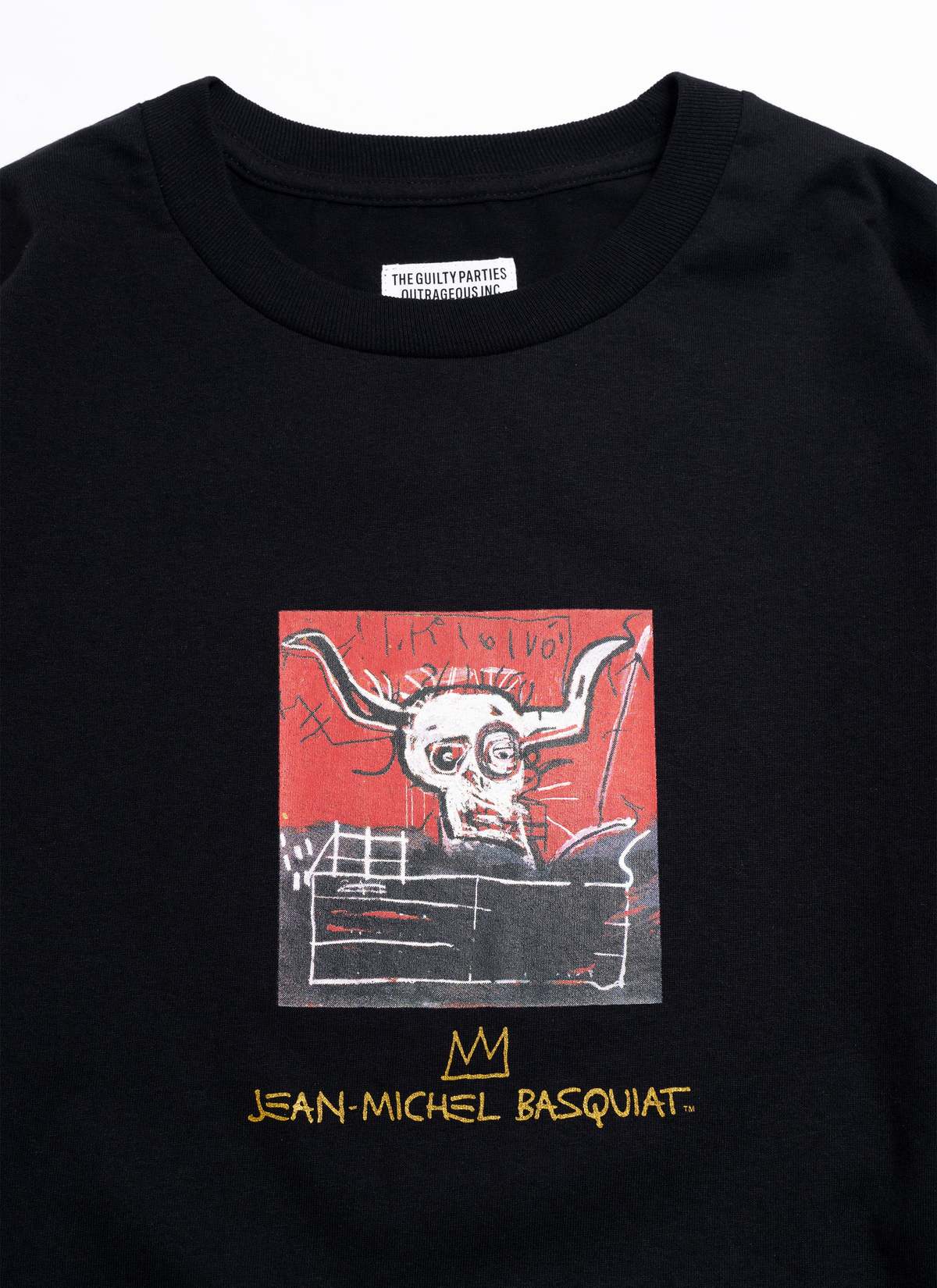 Wacko Maria GUILTY PARTIES JEAN MICHEL BASQUIAT L S T SHIRT
