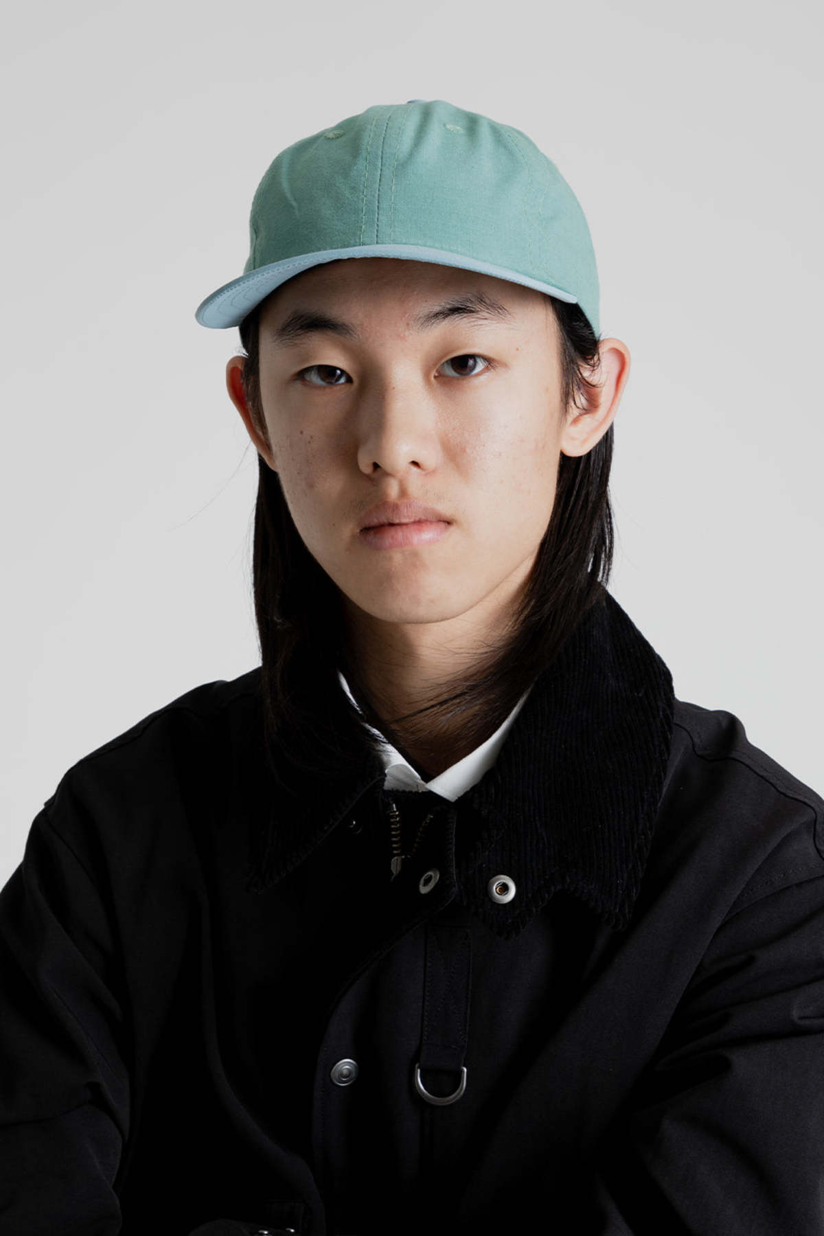 Lite Year 2-Tone Cotton Ripstop/Nylon 6 Panel Cap - Patina Green