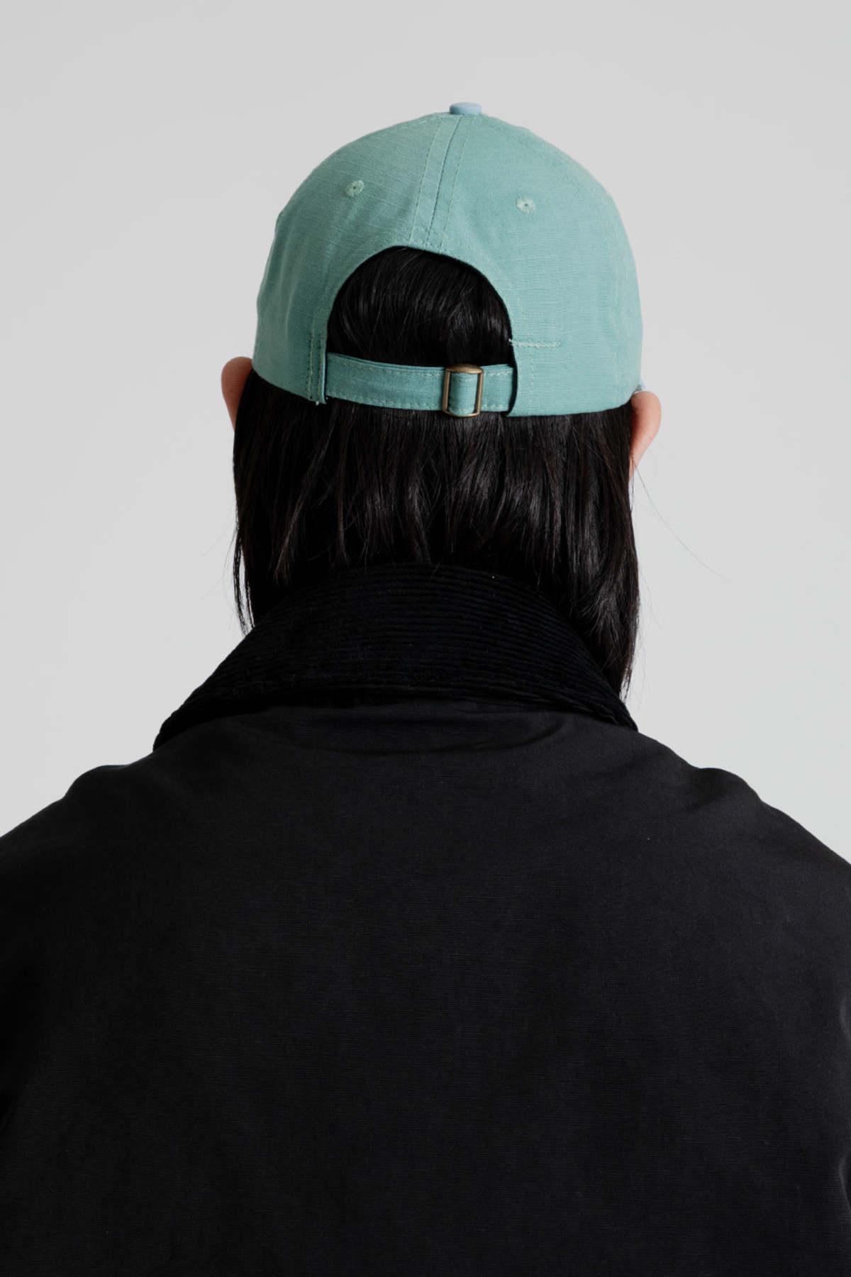 Lite Year 2-Tone Cotton Ripstop/Nylon 6 Panel Cap - Patina Green