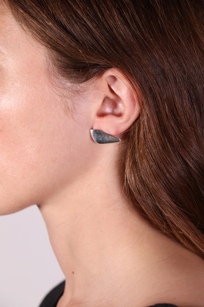 Faris Cap Earring - Right Orientation - Silver | Garmentory