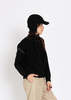 MJ Watson Contrast Knit High Neck Pullover - Black - Thumbnail 5