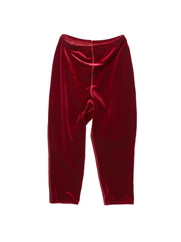 Simone Wild Velvet Long Short - Wine | Garmentory