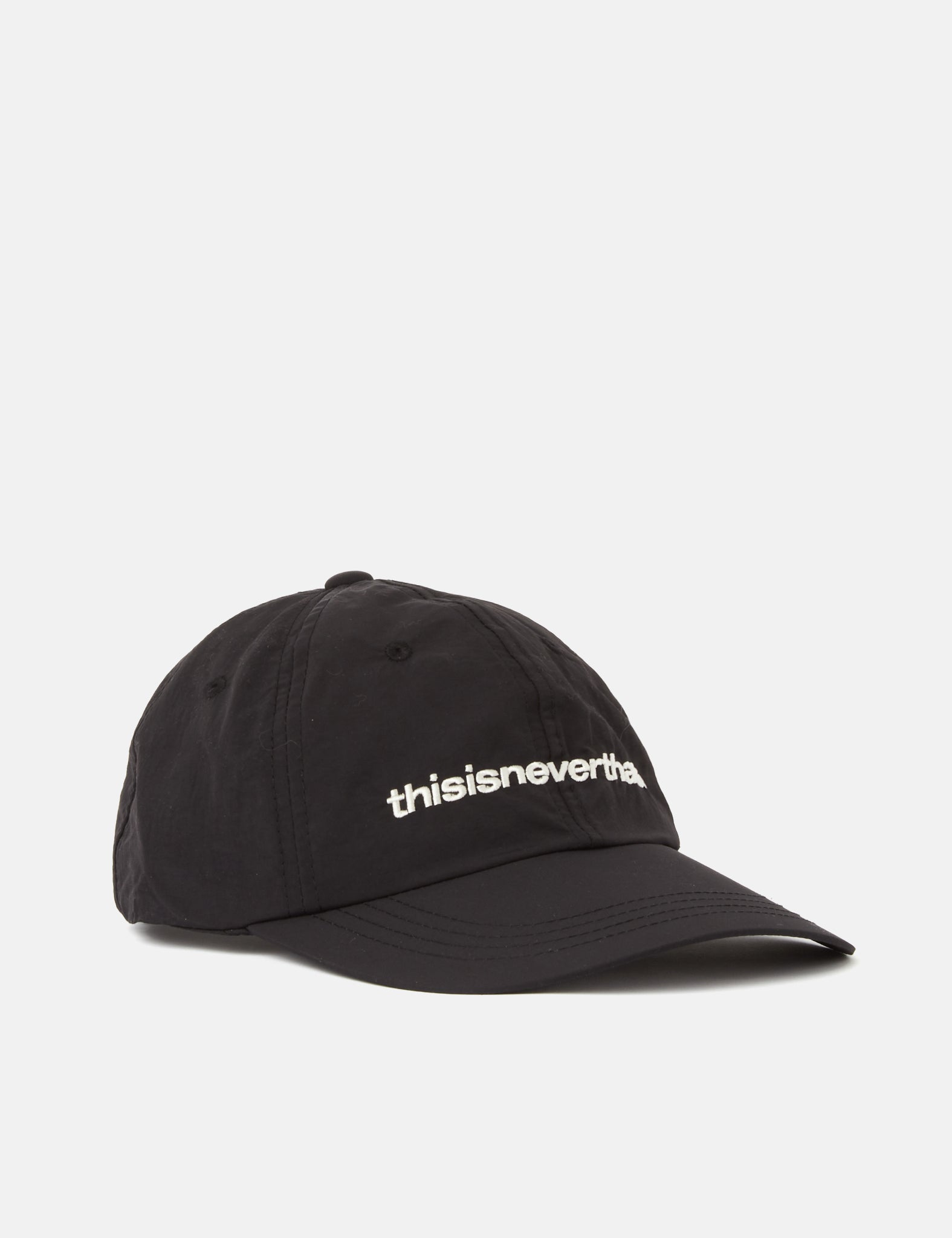 メンズウェア thisisneverthat Logo Nylon Cap Black 10% > 30%OFF] thisisneverthat(ディスイズネバーザット) 