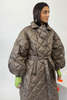 Ilag Stadt Coat - Morel Brown - Thumbnail 3