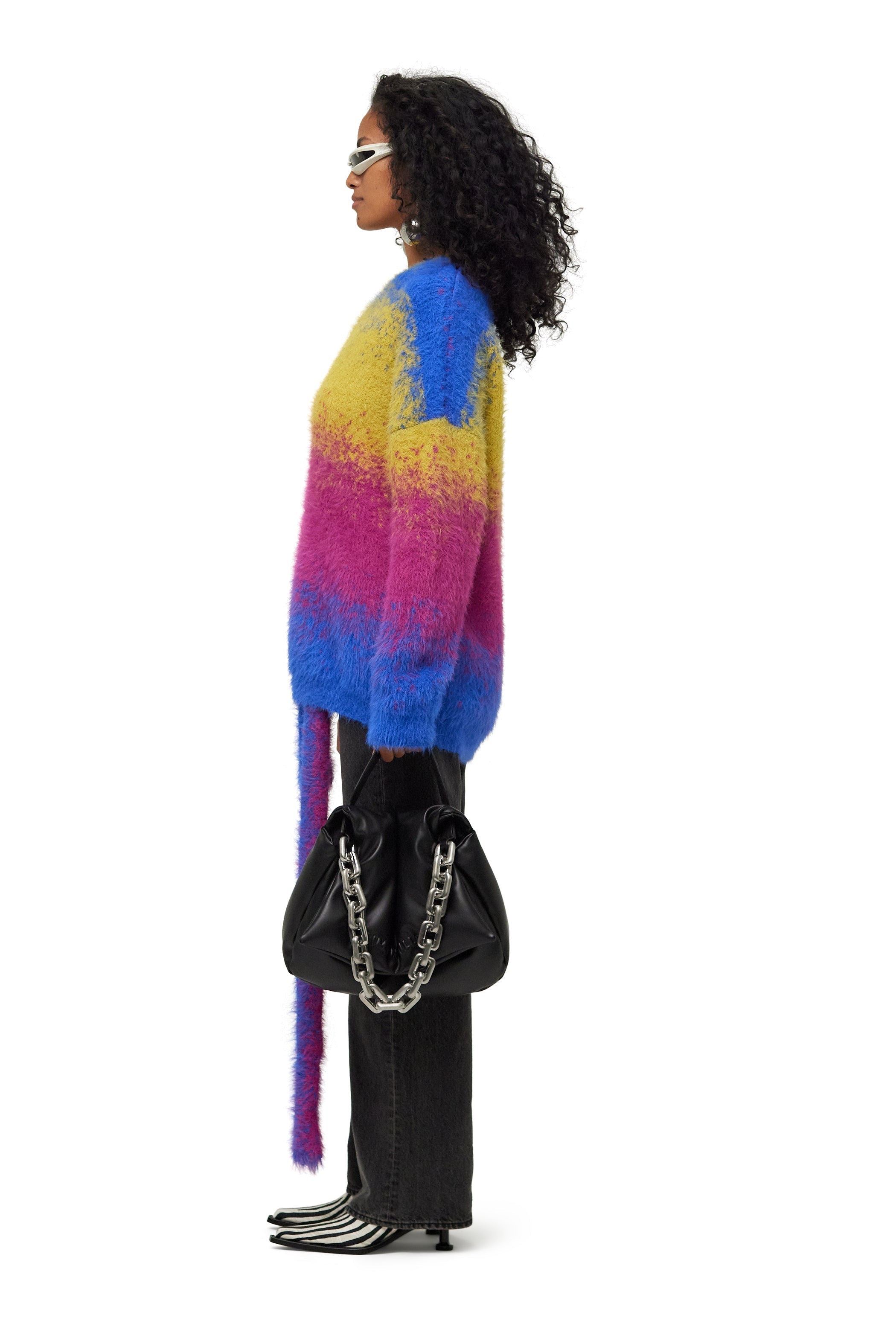 Simon Miller Zira Novelty Sweater in Chartreuse