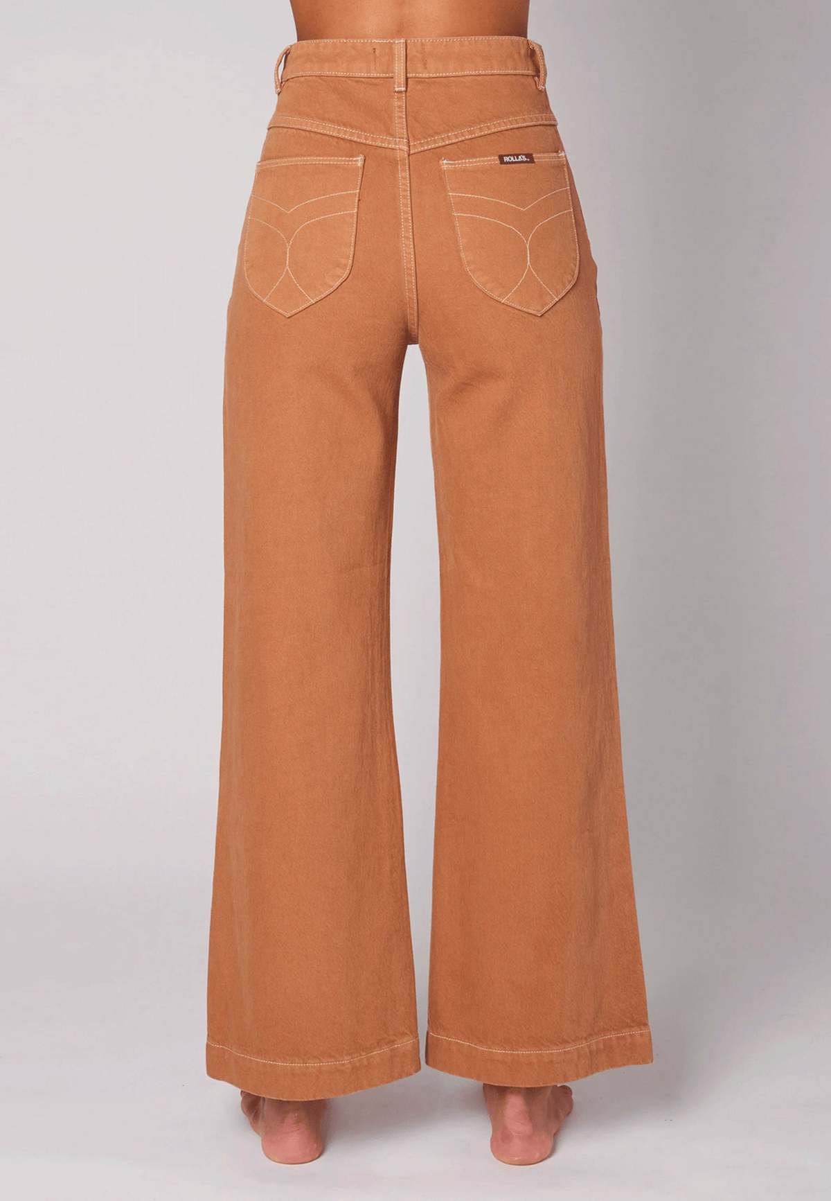 jeans tobacco Rollas Sailor Jeans - Tobacco