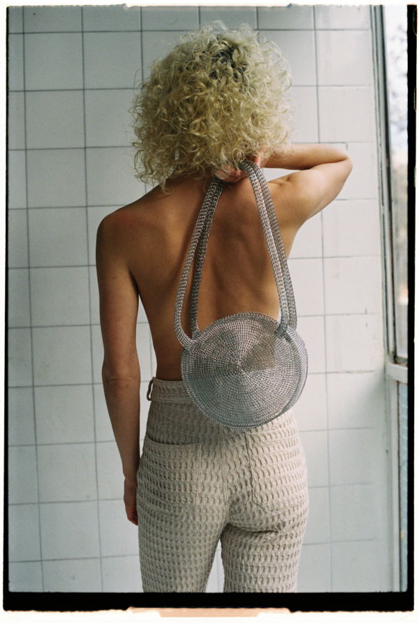 Aniela Parys Sumba Chainmail Bag - Steel
