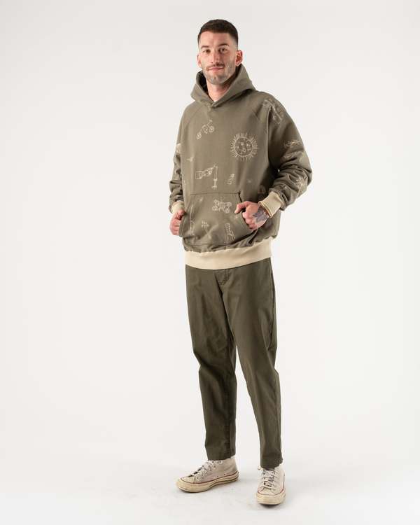 トップス SAMUEL ZELIG hoodie Samuel Zelig - Red Track Hoodie – Frances May