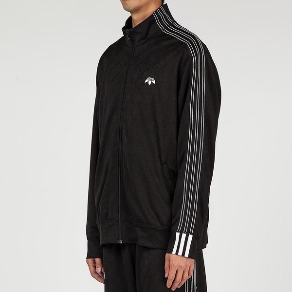 ADIDAS ORIGINALS BY ALEXANDER WANG JACQUARD TRACK TOP / BLACK