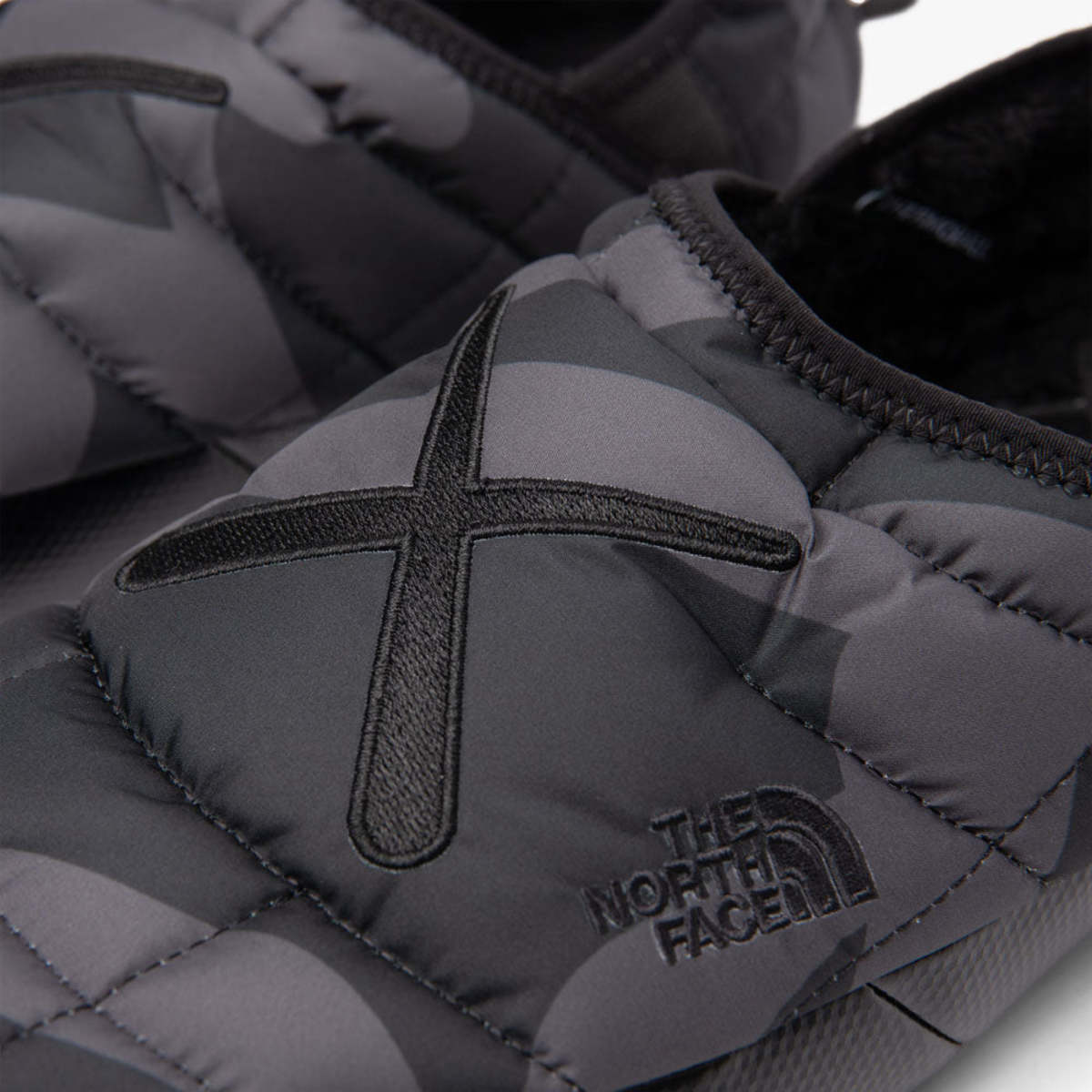 The North Face Women's Thermoball Traction Mule Vp 'Kaws Moonlight Ivory D2 Nuptse Print W' Mules main image 0