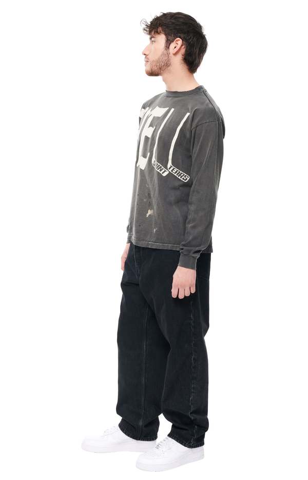 SAINT M×××××× DENIM TEARS HELL ロンT Saint Michael Denim Tears Hell Longsleeve T-shirt | Garmentory