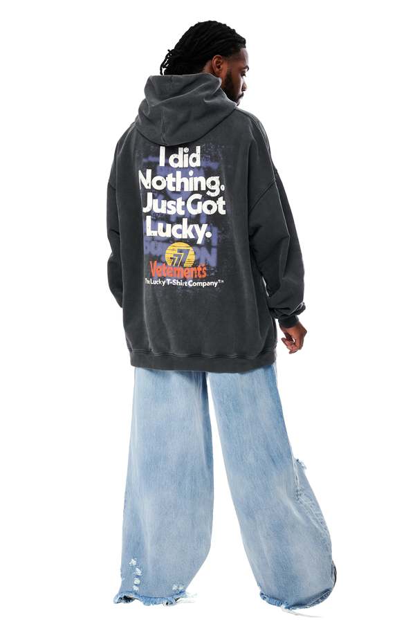 Vetements I Got Lucky Hoodie | Garmentory