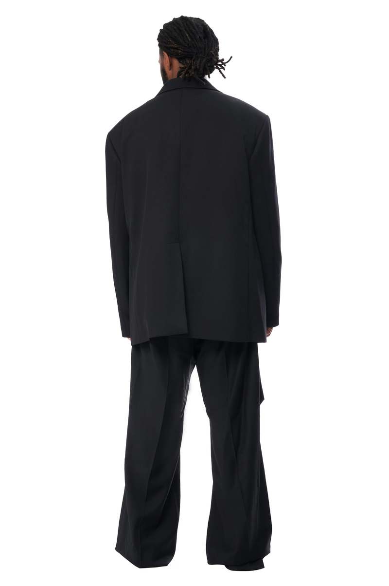 RAF SIMONS | UNIFORM POCKETS & PRINT BLAZER ブレザー Raf Simons - OVERSIZED BLAZER WITH UNIFORM POCKETS | HBX