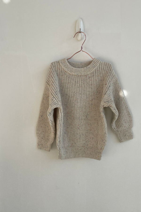 POP OF COLOR KNIT SWEATER