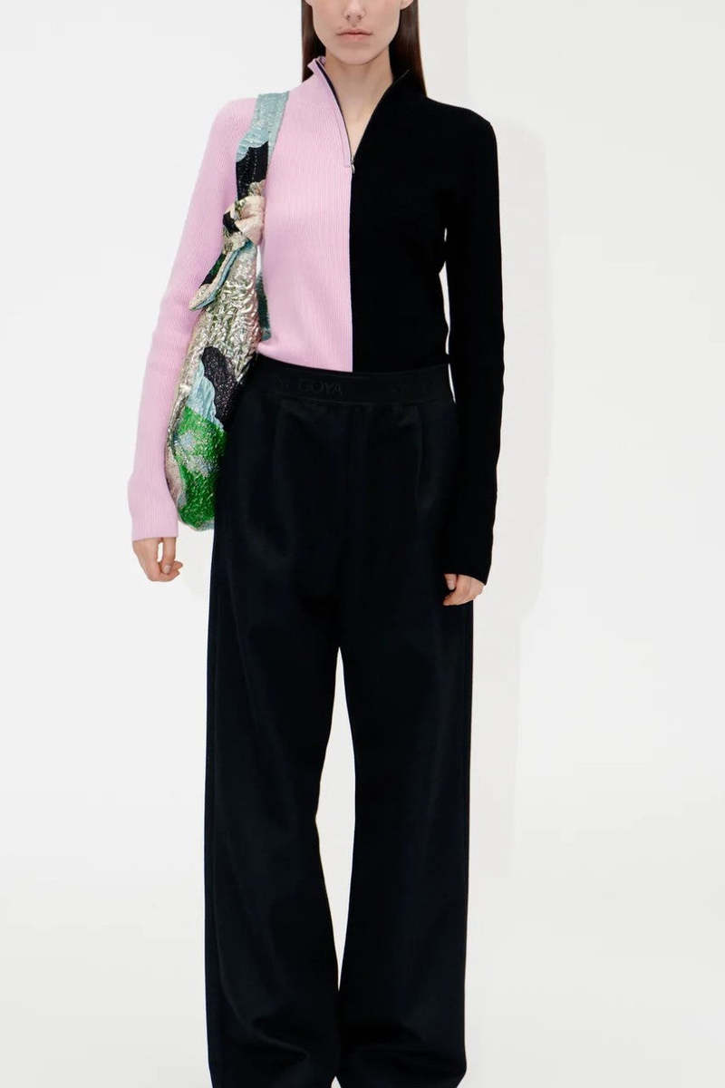 Stine Goya Sylvie Pullover - Pink/Navy Stine Goya Sylvie Pullover - Pink/Navy