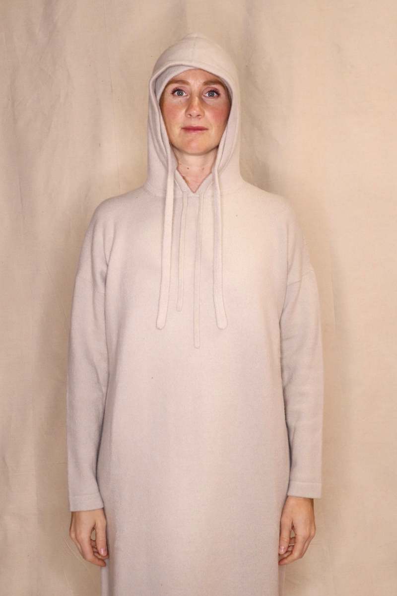 ローレンマヌージアン SHORT HOODIE GAWN ローレンマヌージアン SHORT HOODIE GAWN 美品】LAUREN MANOOGIAN