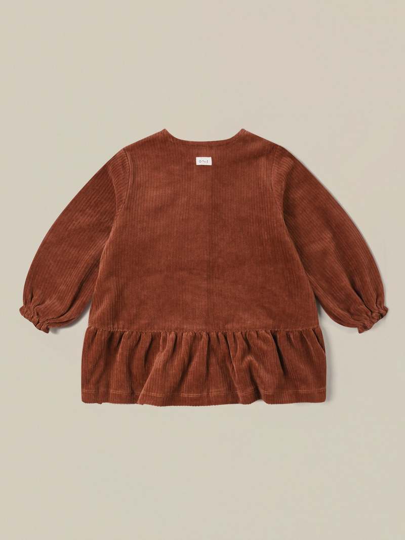 激安特価 Kids Organic Zoo Picnic Dress - Cinnamon | Garmentory ワンピース
