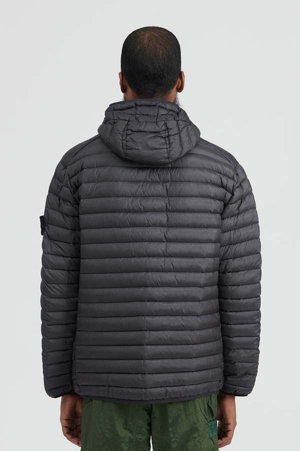 ジャケット・アウター STONE  LOOM WOVEN DOWN Stone Island Green Loom Woven Chambers Down Jacket Stone Island