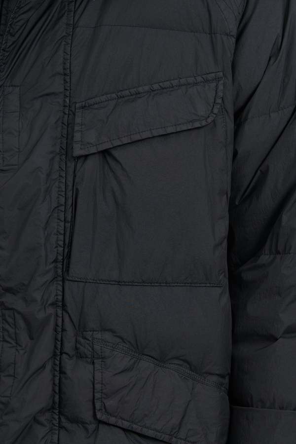 Stone Island Garment Dyed Crinkle Reps R NY Down Parka - Black
