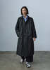 Cordera Front Pocket Trench - Black - Thumbnail 2