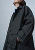 Cordera Front Pocket Trench - Black - Thumbnail 4