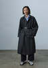 Cordera Front Pocket Trench - Black - Thumbnail 5
