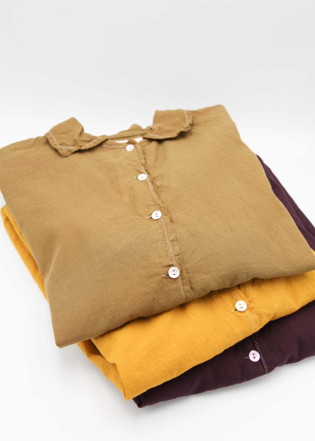 Auntie Oti Button Shirt - Toffee - Image 1 of 2