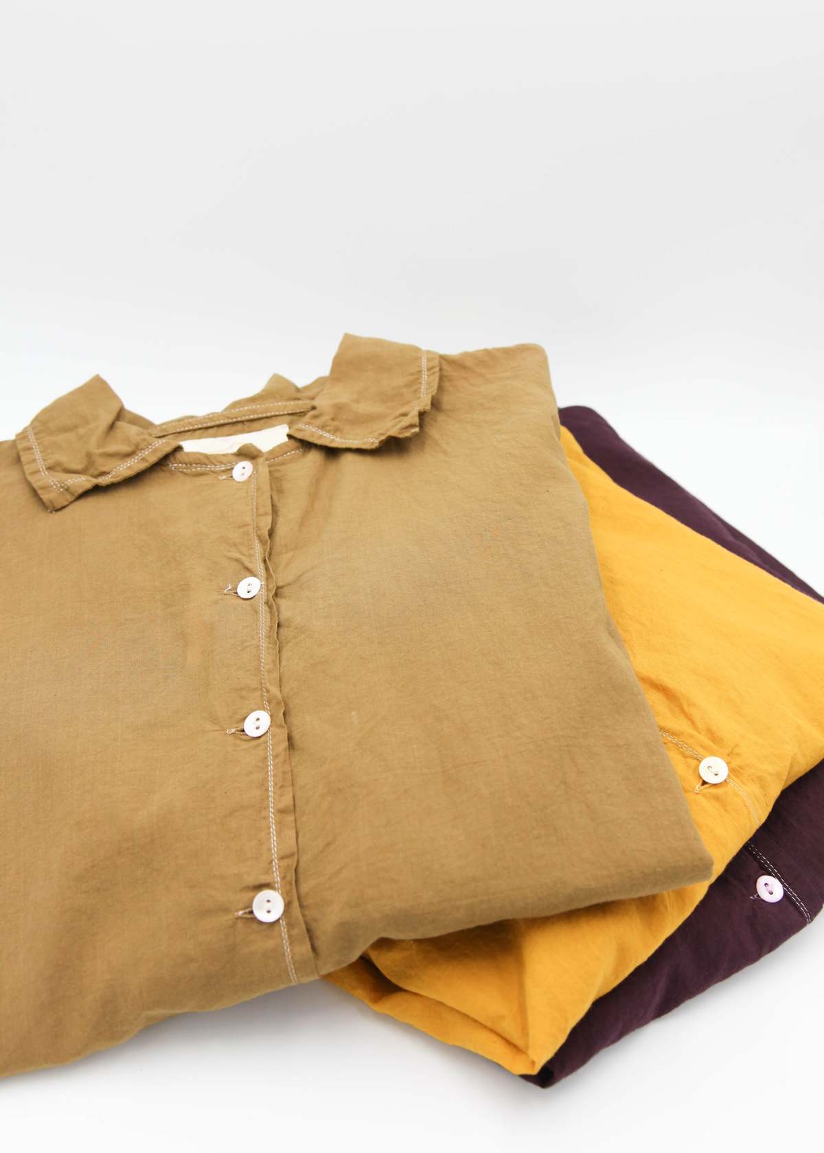 Auntie Oti Button Shirt - Toffee - Image 2 of 2