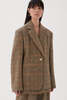Rejina Pyo Simone Wool Herringbone Jacket - Beige - Thumbnail 2