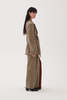 Rejina Pyo Simone Wool Herringbone Jacket - Beige - Thumbnail 4