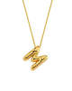 Maison Irem Balloon Initial Necklace - 18K VERMEIL - Thumbnail 5