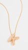Maison Irem Balloon Initial Necklace - 18K VERMEIL - Thumbnail 6