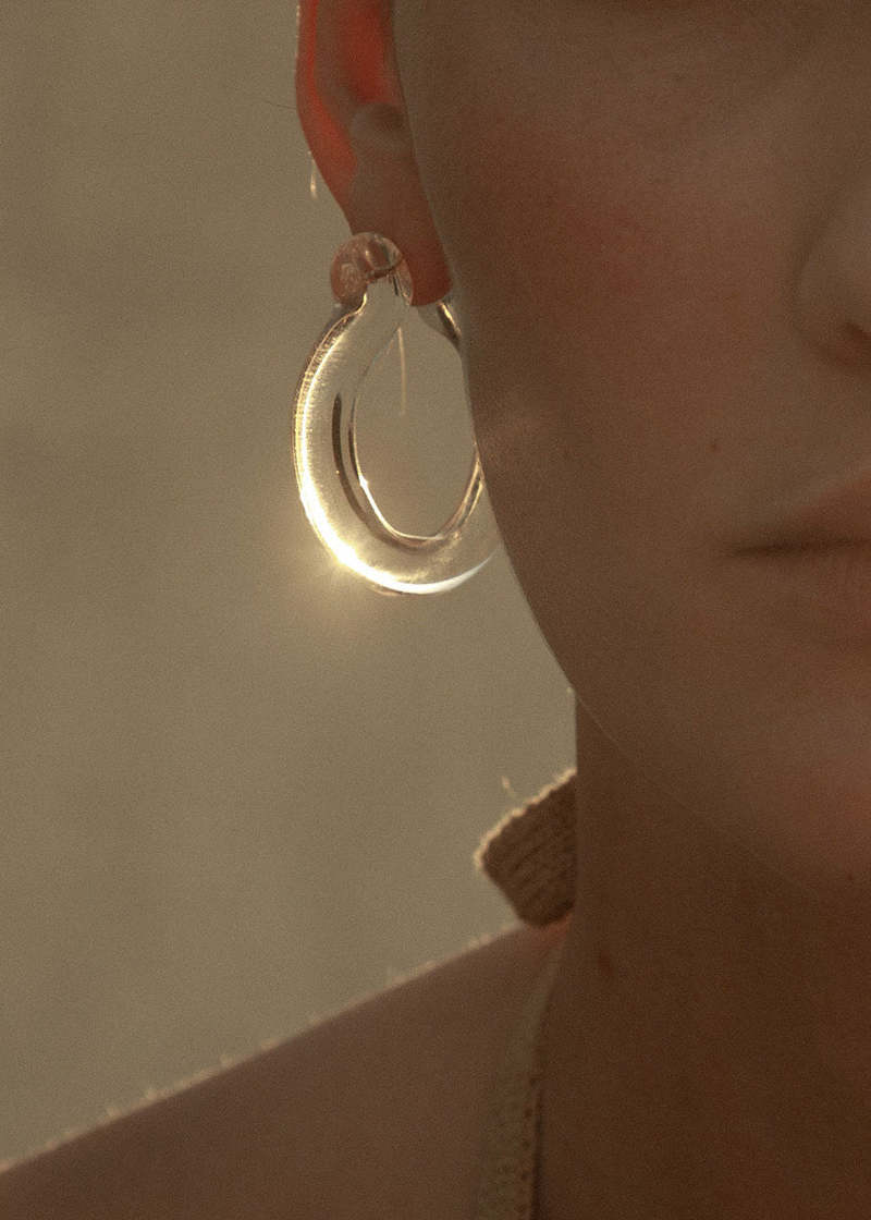 Annika Inez GLASSY HOOPS Pierce アニカイネズ Annika Inez Glassy Hoops | Garmentory