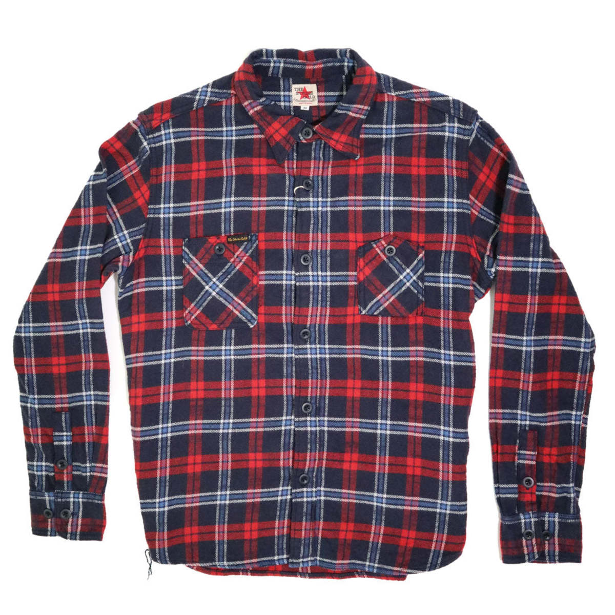 トップス GOLD NEL CHECK BIG WORK SHIRT GL28300 M SGS2202-Brushed-Flannel-Check-