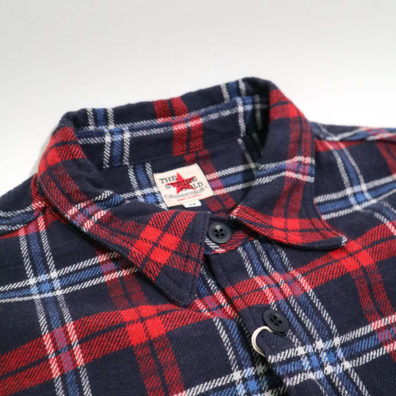 トップス GOLD NEL CHECK BIG WORK SHIRT GL28300 M GOLD（ゴールド）の「GOLD / ゴールド：NEL CHECK BIG WORK