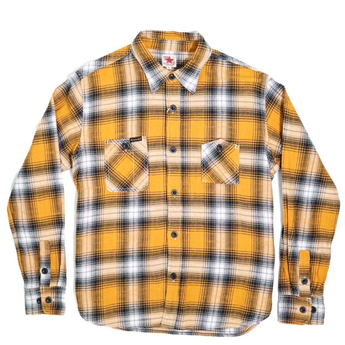トップス GOLD NEL CHECK BIG WORK SHIRT GL28300 M GOLD NEL CHECK BIG WORK SHIRT GL28300 M - メルカリ