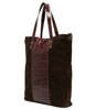 Ida 20 Brown/Cognac Shopper Bag - Thumbnail 3