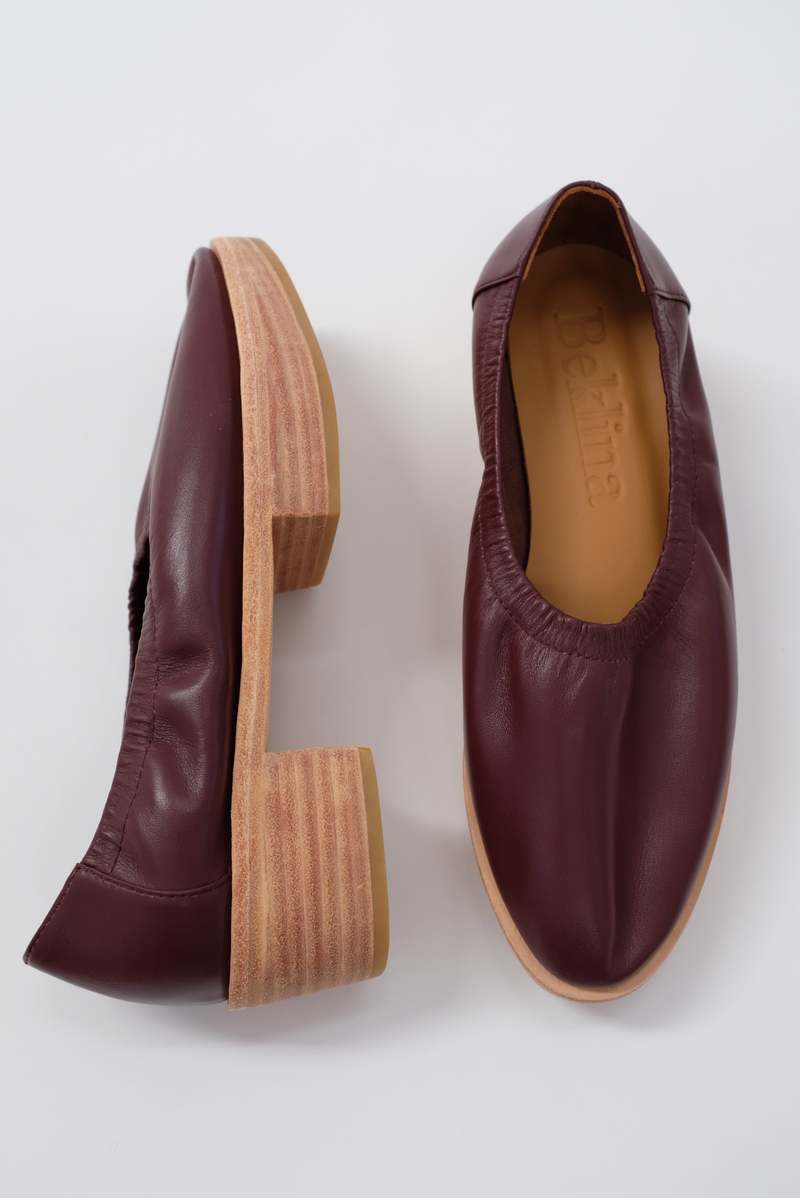 Beklina Aya Leather Platform - Umber Beklina Aya Leather Platform - Umber