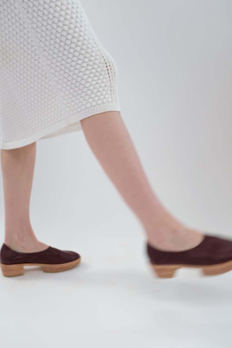 Beklina Aya Leather Platform - Umber Beklina Aya Leather Platform - Umber