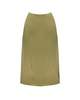 Leigh NY Toni Zipper-Slit Skirt - Moss - Thumbnail 4