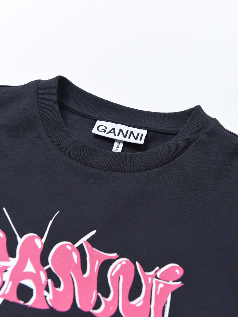 ☆送料・関税込☆GANNI★SMILEY SHORT SLEEVE T SHIRT★ GANNI Rainbow Smiley T-shirt | Garmentory